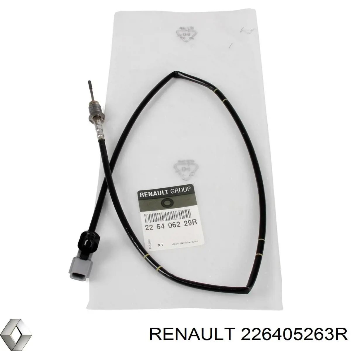 226405263R Renault (RVI) Sensor de temperatura, gas de escape, antes de catalizador