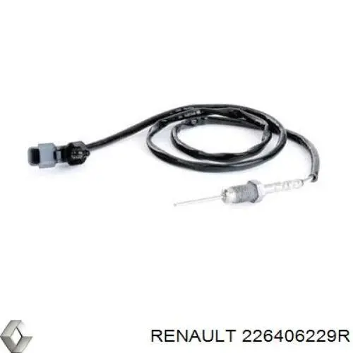 Comprar 226406229R Renault (RVI) Sensor de temperatura de gases de escape del filtro de partículas
