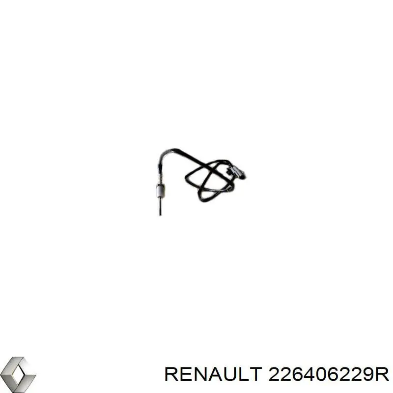 Sensor de temperatura de gases de escape del filtro de partículas 226406229R Renault (RVI)