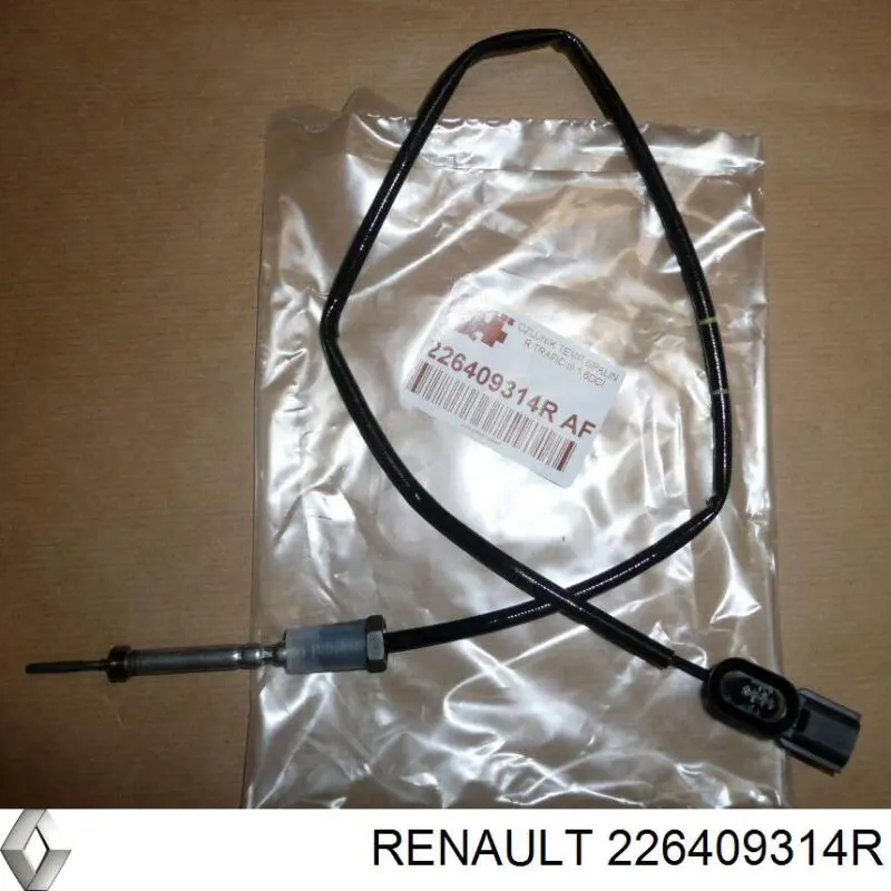 Sensor de temperatura, gas de escape, después de Filtro hollín/partículas para Renault Trafic (EG)