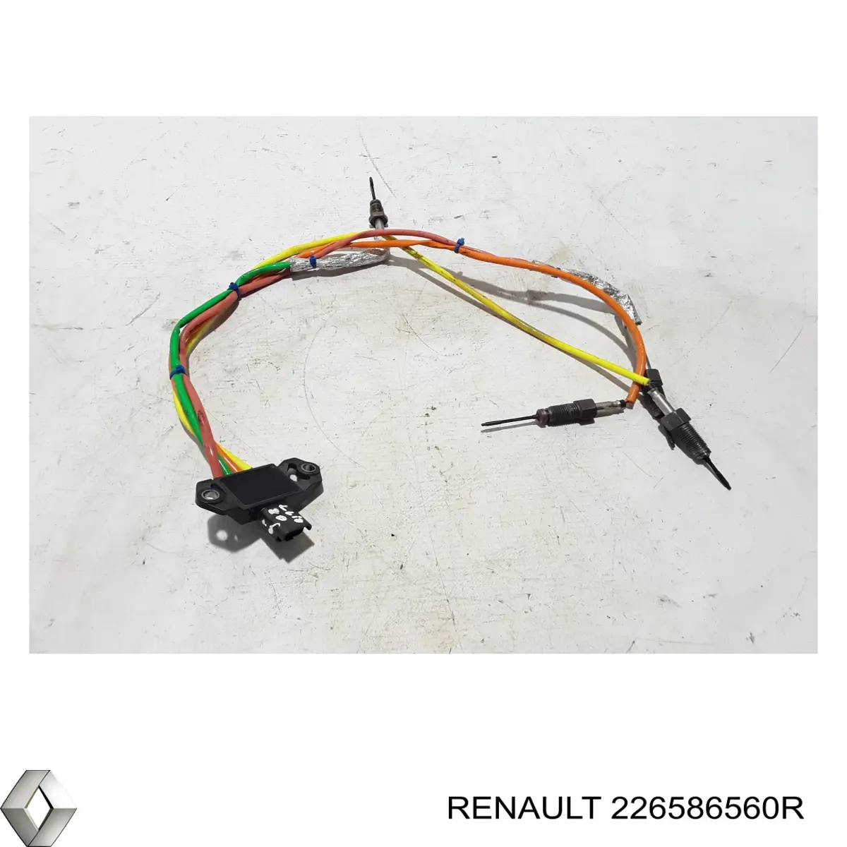 226586560R Renault (RVI) Sensor de temperatura de gases de escape del filtro de partículas