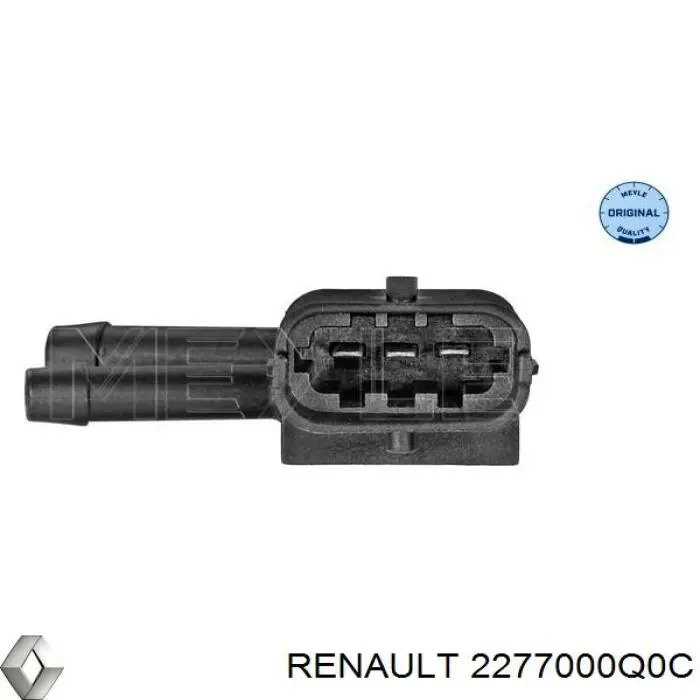 Sensor, presión gas de escape Renault (RVI) 2277000Q0C