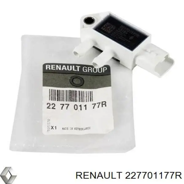 227701177R Renault (RVI) sensor de presion de escape