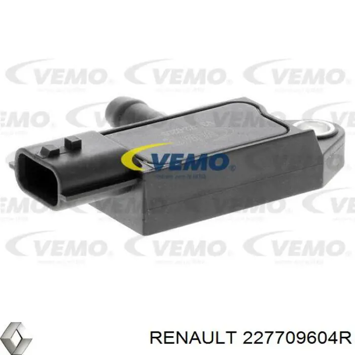 Sensor de presion gases de escape 227709604R Renault (RVI)