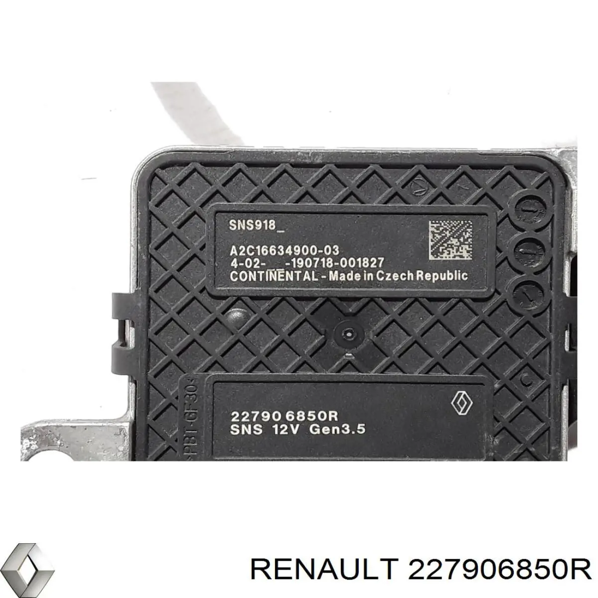Comprar 227906850R Renault (RVI) Sensor de óxidos de nitrógeno NOx delantero