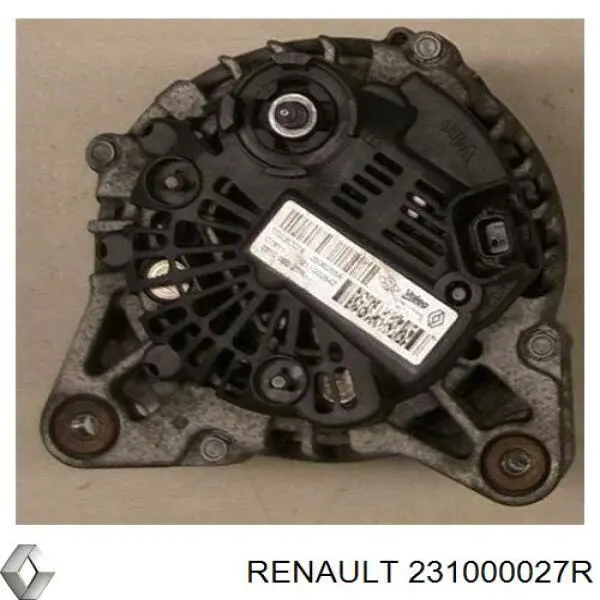 Alternador del motor Renault (RVI) 231000027R precio, desde 272,89 EUR