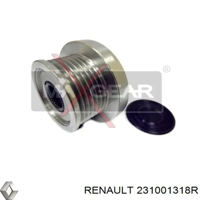 Alternador del motor Renault (RVI) 231001318R precio, desde 76,96 EUR