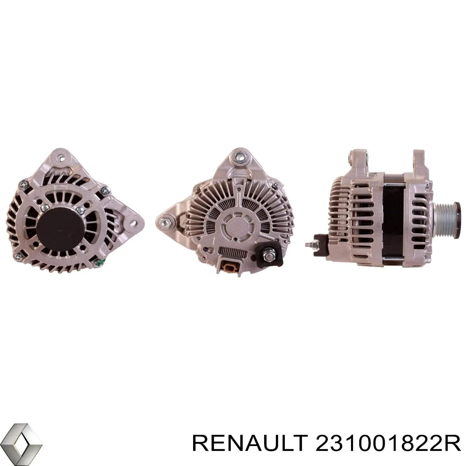 231001822R Renault (RVI) alternador