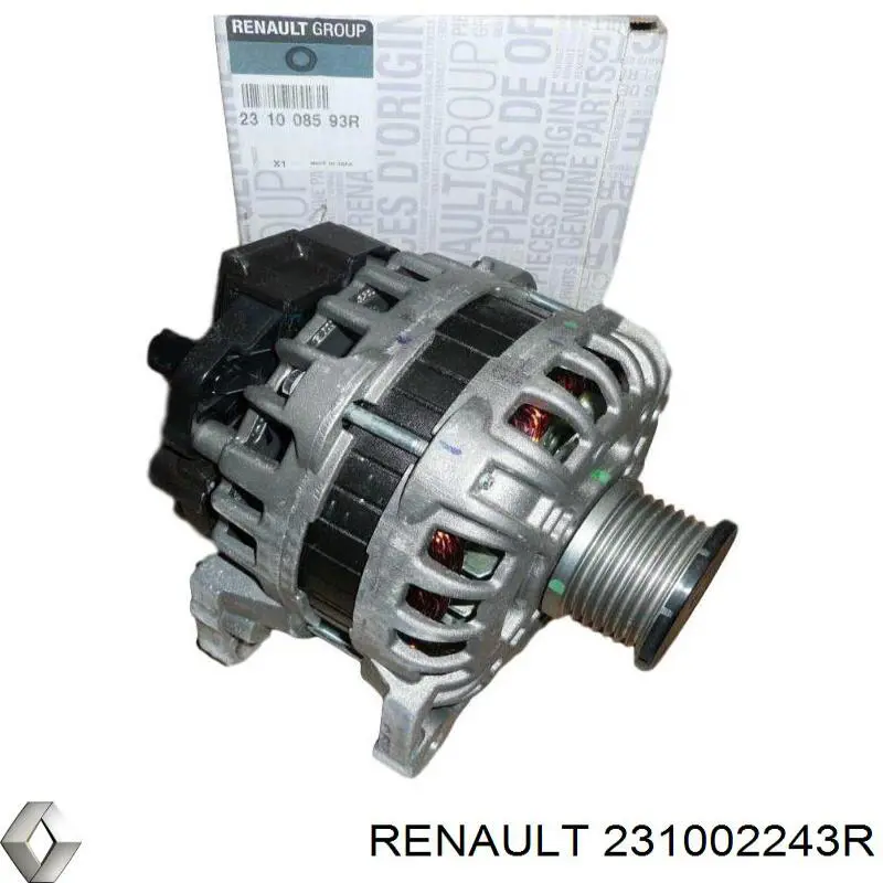 Alternador del motor Renault (RVI) 231002243R precio, desde 79,41 EUR