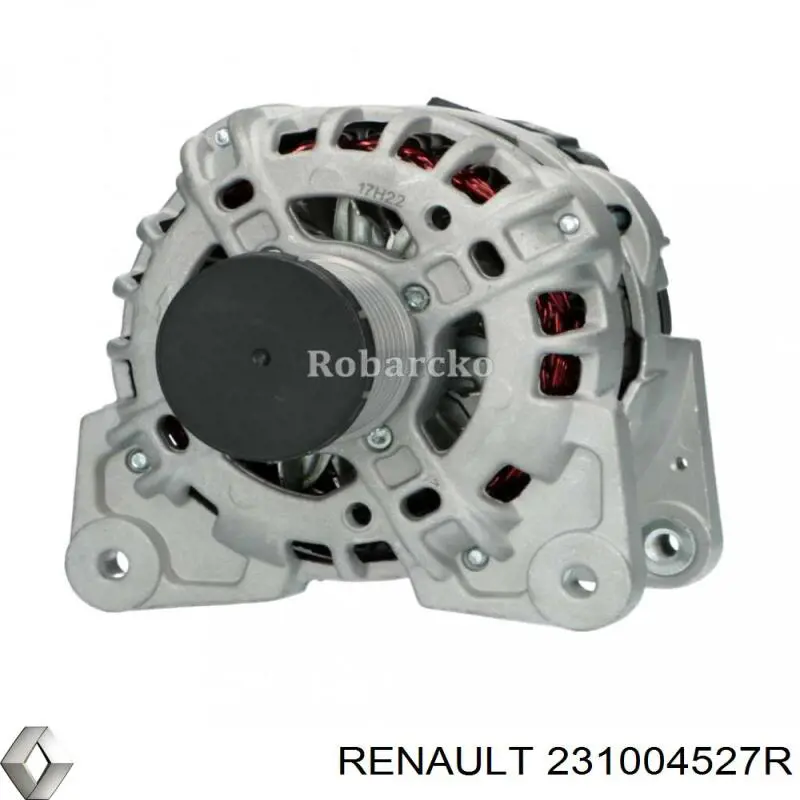 231004527R Renault (RVI) alternador