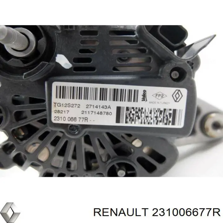 231006677R Renault (RVI) alternador