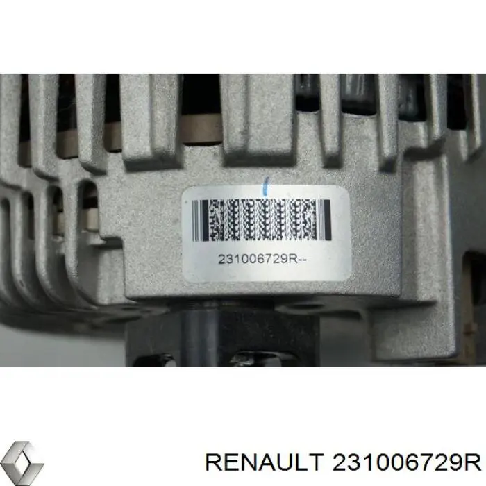 Alternador del motor Renault (RVI) 231006729R precio, desde 355,22 EUR