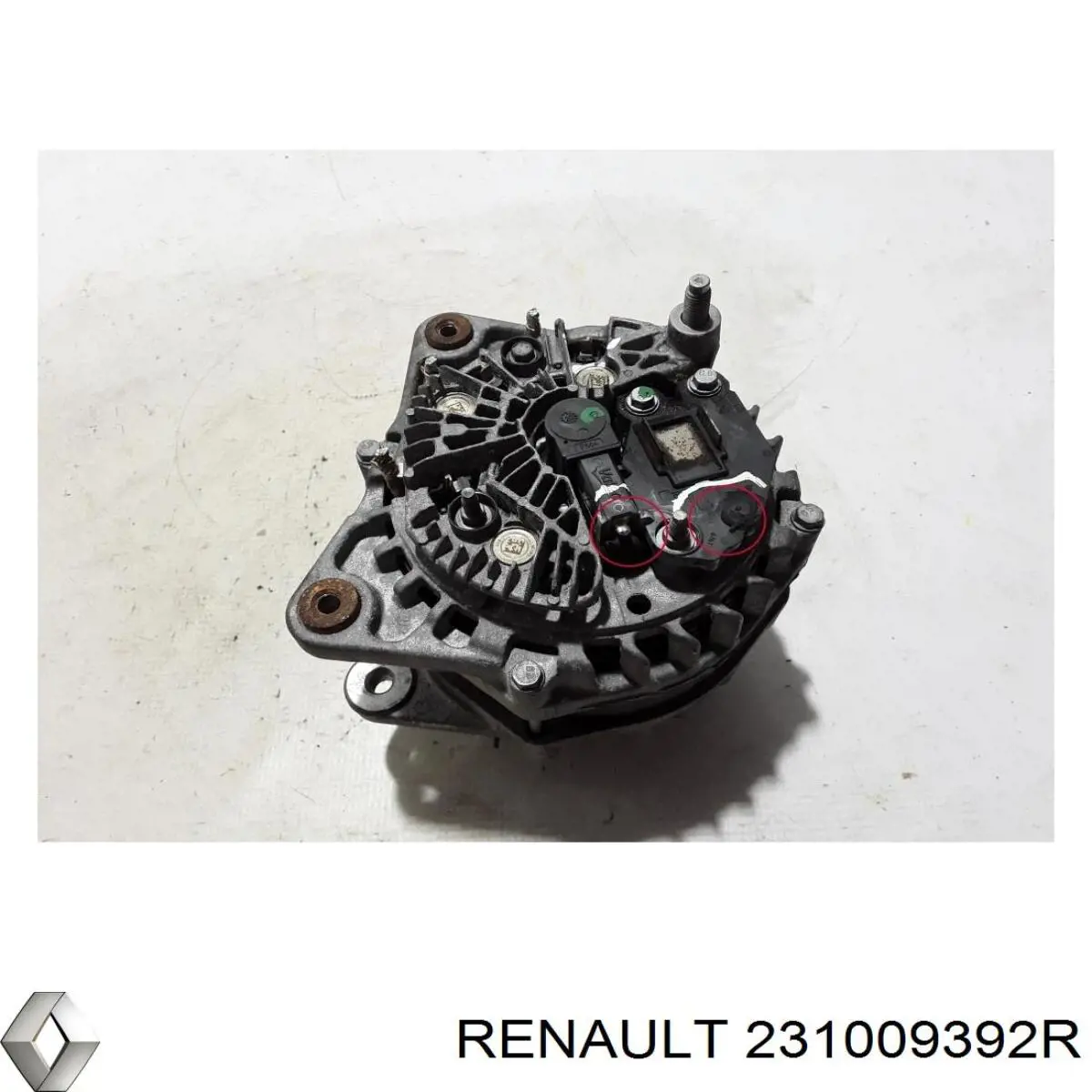 Alternador del motor Renault (RVI) 231009392R precio, desde 107,45 EUR