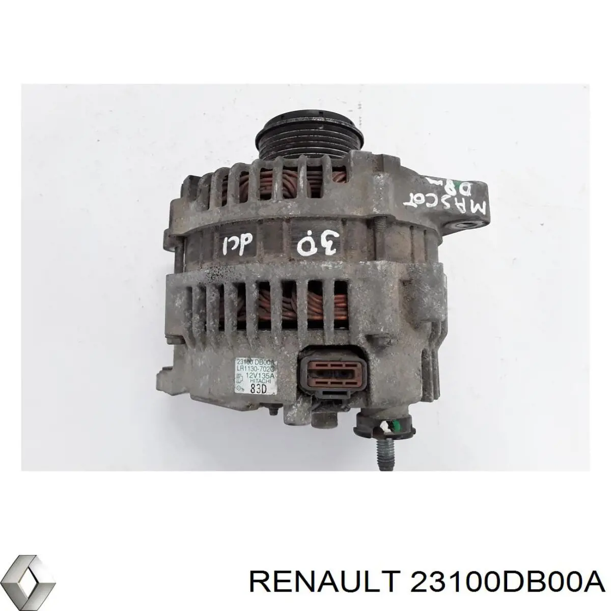 23100DB00A Renault (RVI) alternador