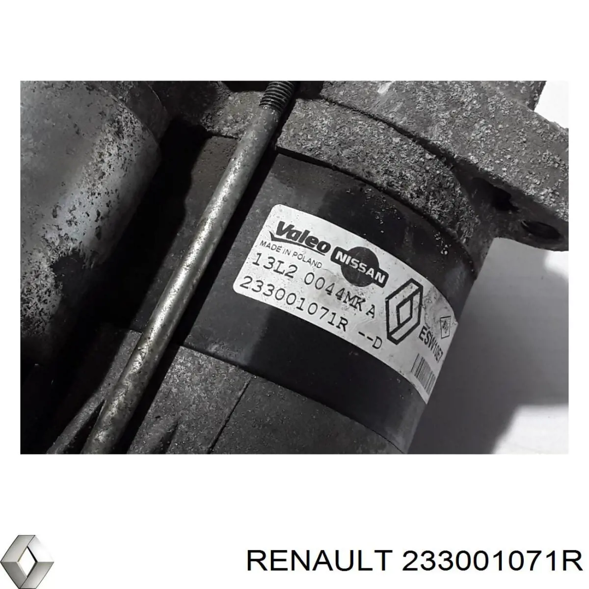 Motor de arranque 233001071R Renault (RVI)