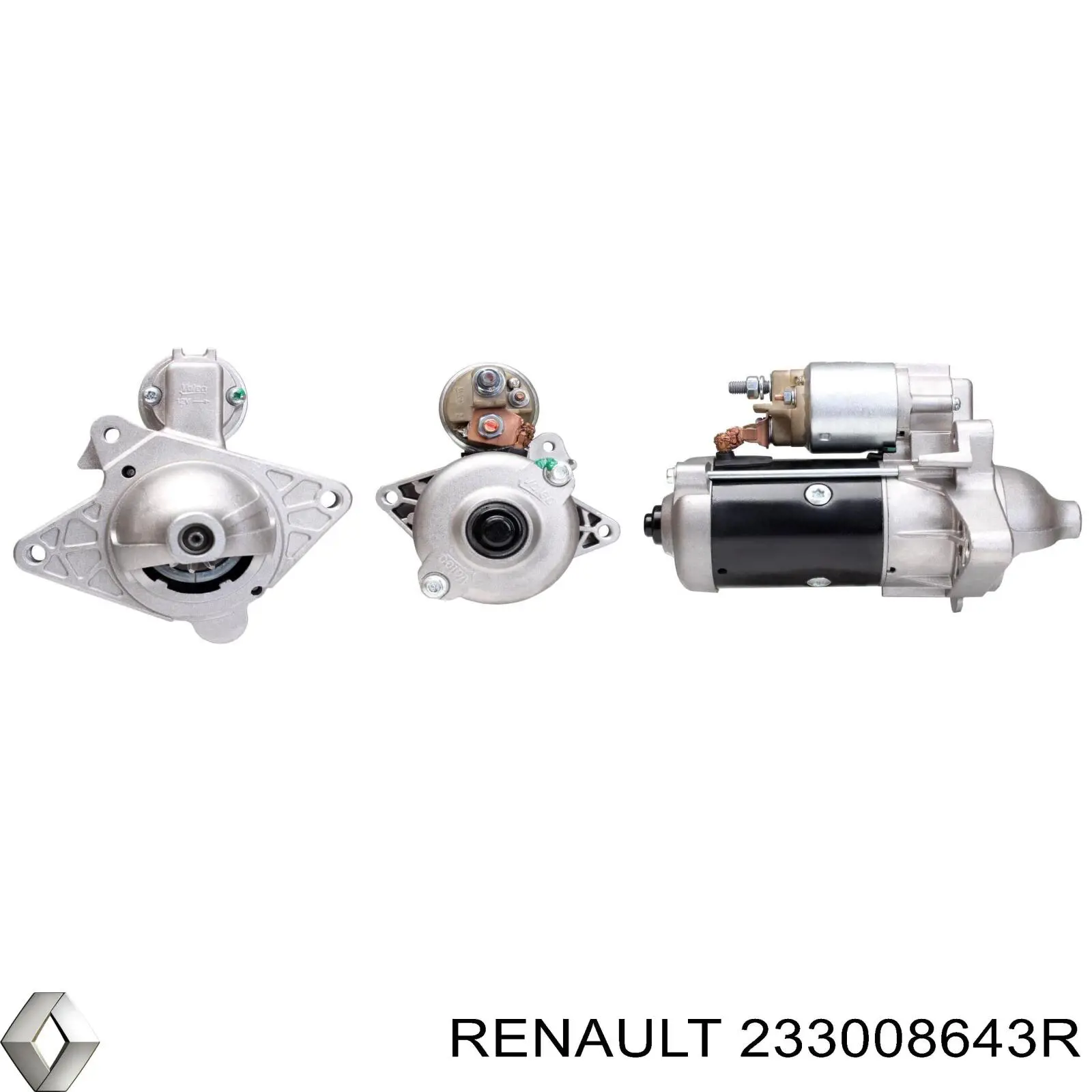 233008643R Renault (RVI) motor de arranque