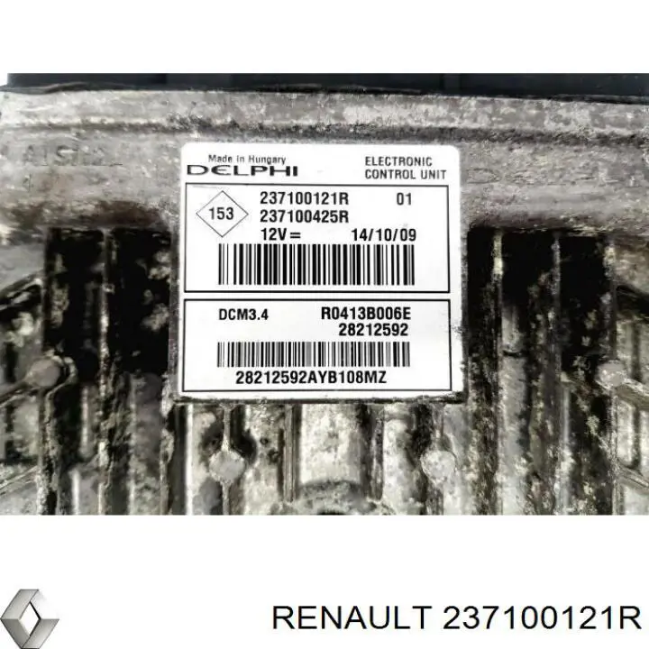 ECU 237100121R Renault (RVI)