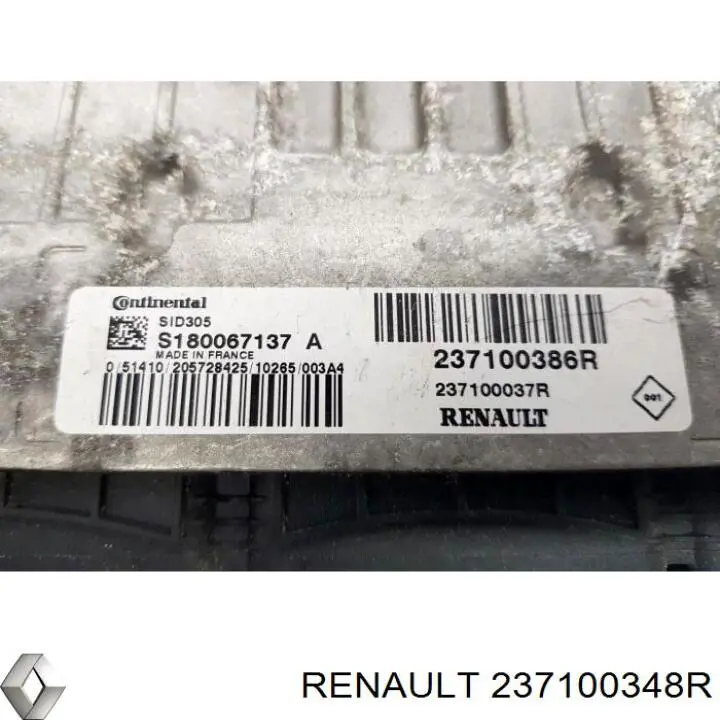 Unidad de control del motor  Renault (RVI) 237100348R precio, desde 174,24 EUR