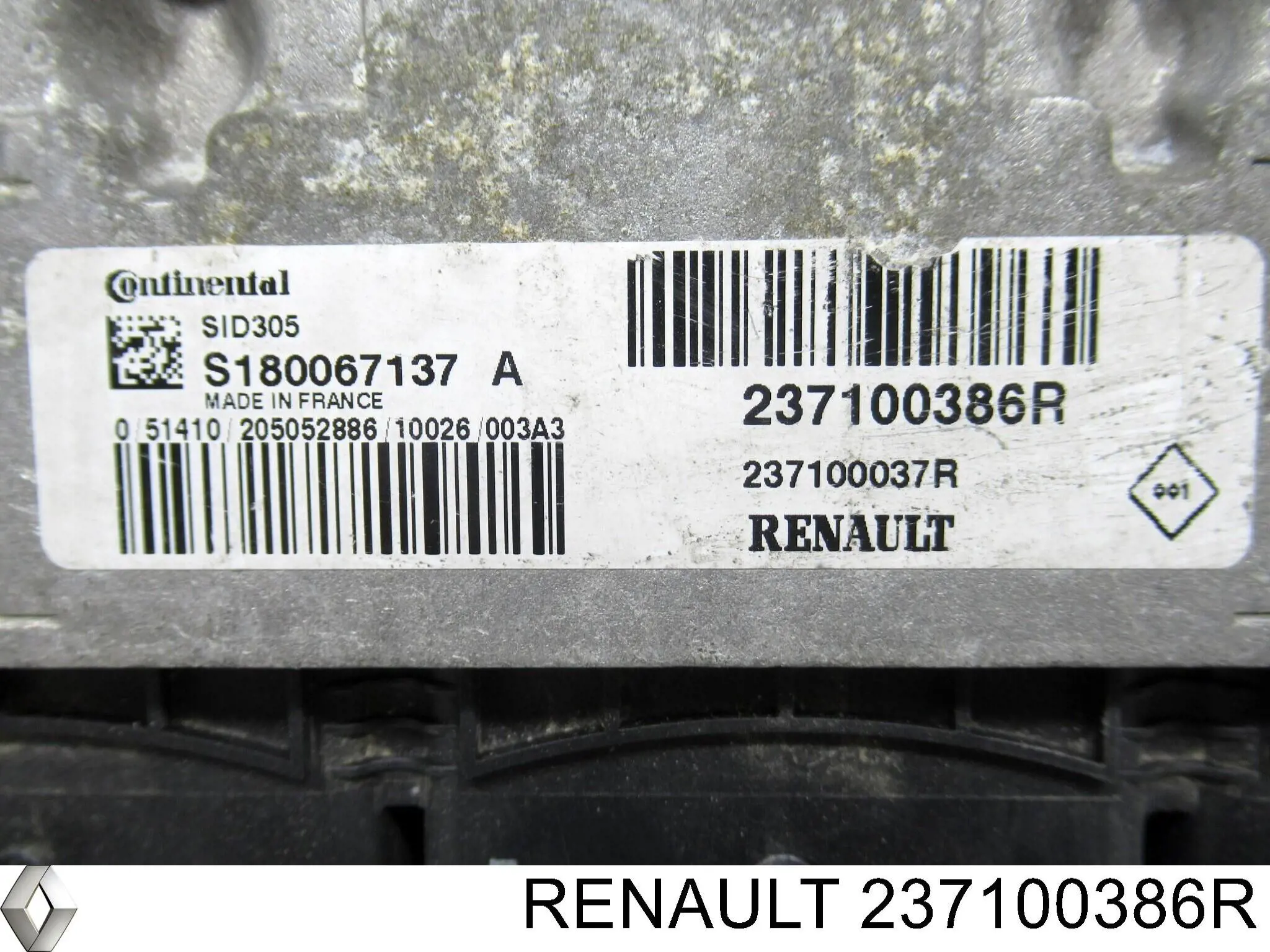 Unidad de control del motor  Renault (RVI) 237100386R precio, desde 174,24 EUR