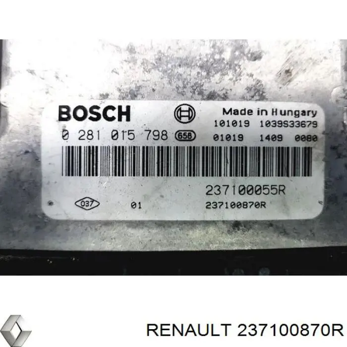 Módulo de control del motor Renault (RVI) 237100870R
