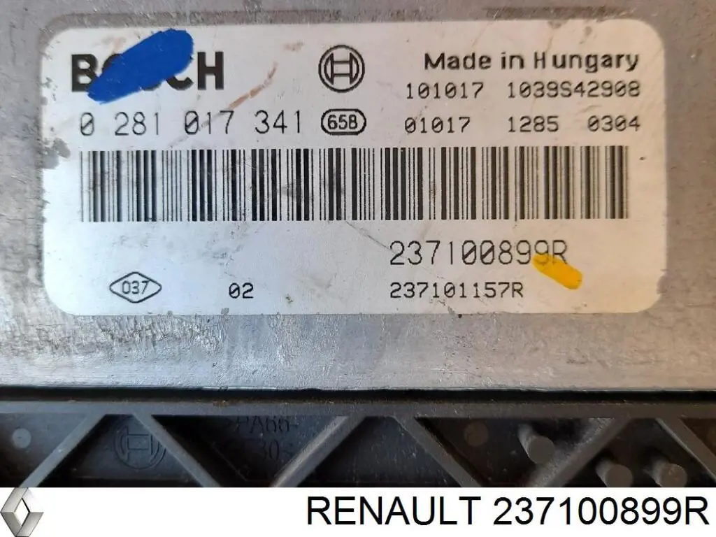 Unidad de control del motor  Renault (RVI) 237100899R precio, desde 188,76 EUR