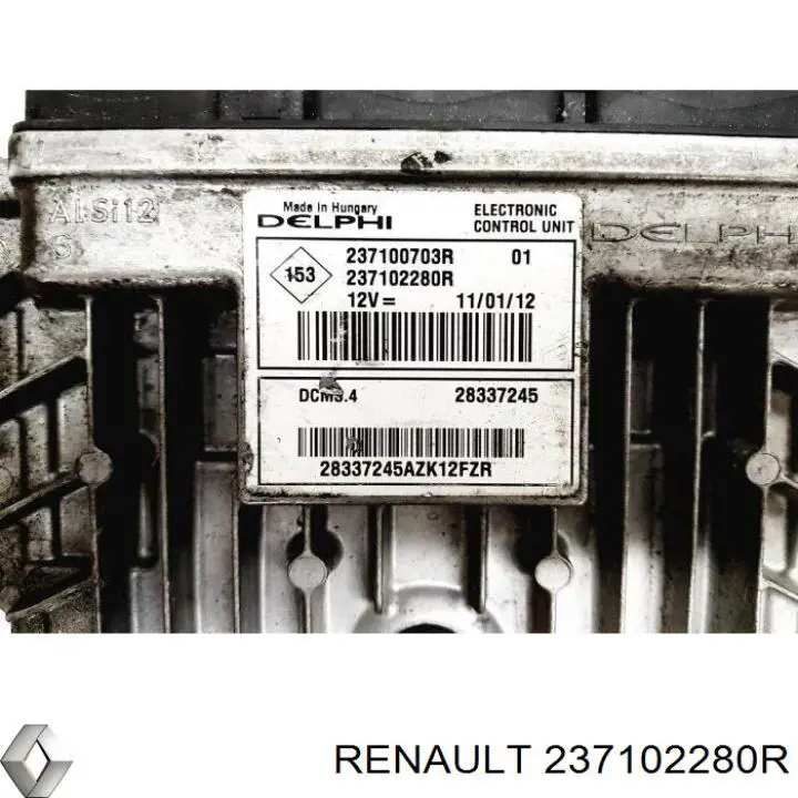 237102280R Renault (RVI) Centralina Del Motor