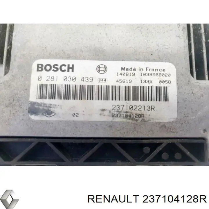 ECU 237104128R Renault (RVI)