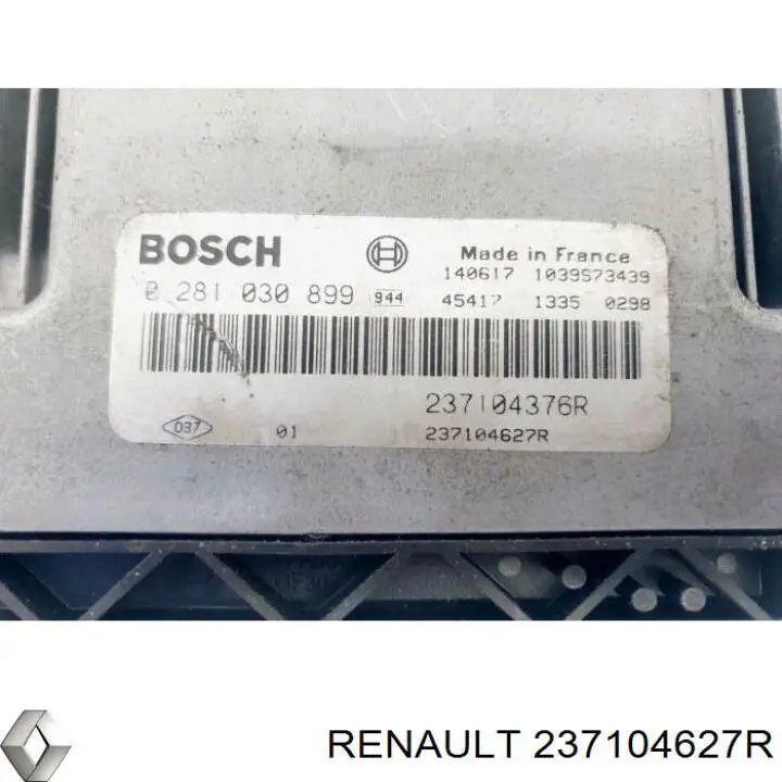 Unidad de control del motor  Renault (RVI) 237104627R precio, desde 72,51 EUR