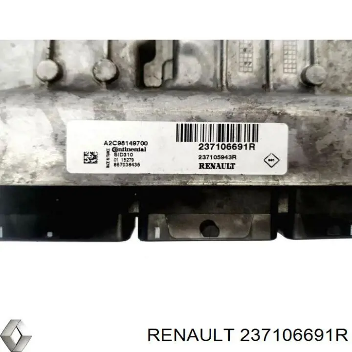 237106691R Renault (RVI) Centralina Del Motor