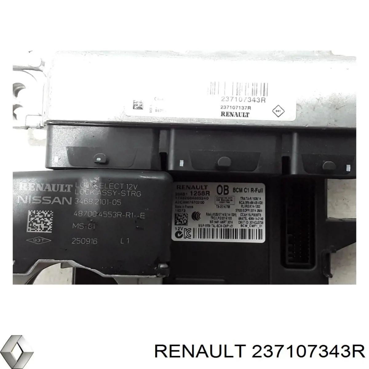 Unidad de control del motor  Renault (RVI) 237107343R precio, desde 158,27 EUR