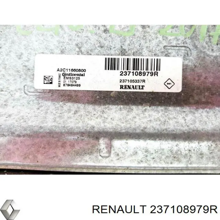 237108979R Renault (RVI) Centralina Del Motor