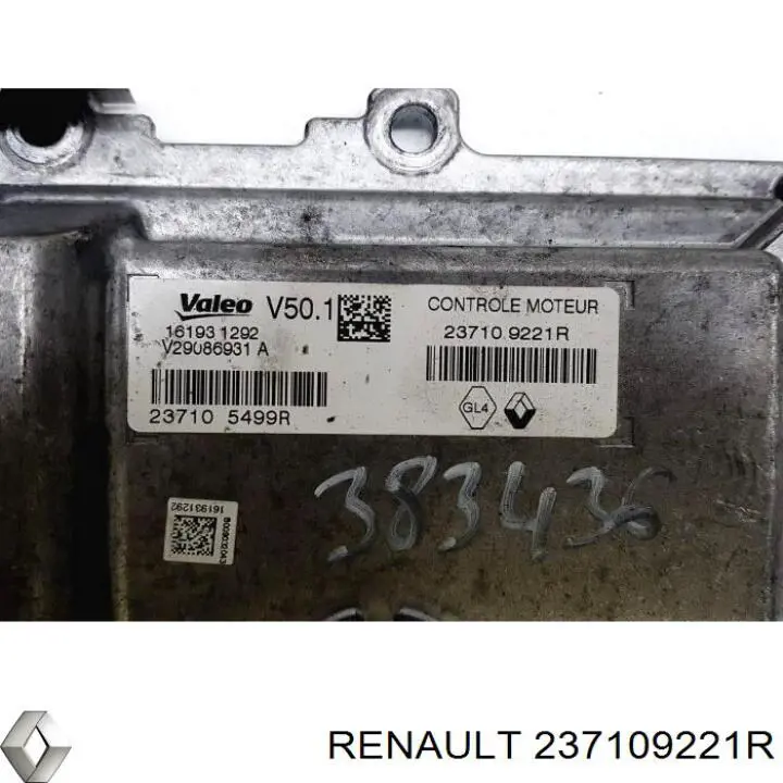 Unidad de control del motor  Renault (RVI) 237109221R precio, desde 90,02 EUR