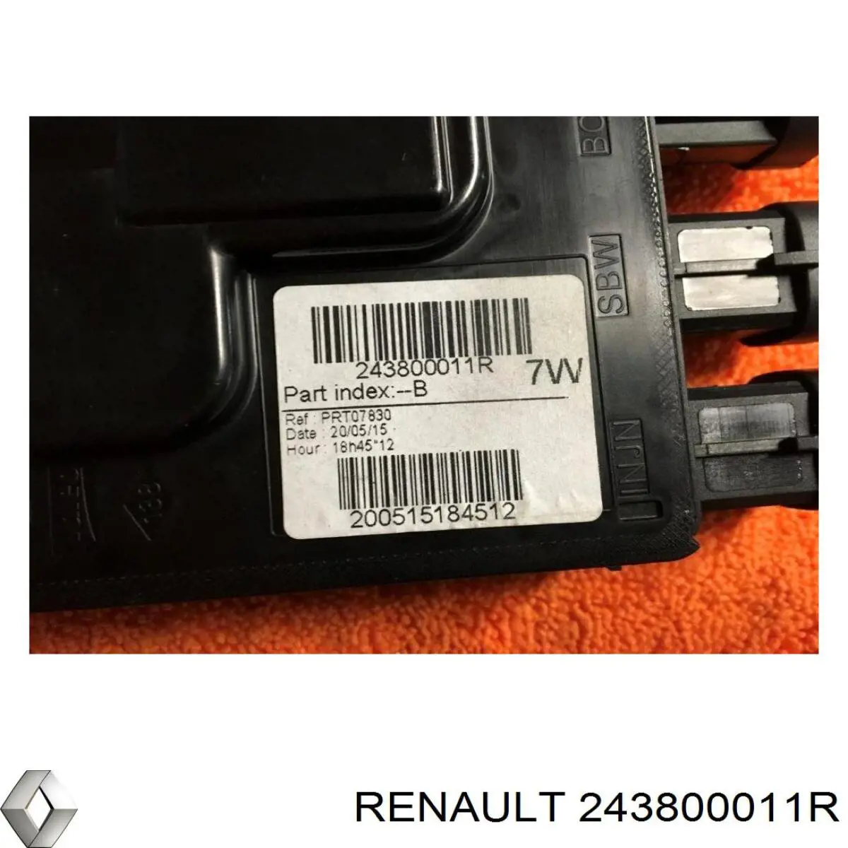 Módulo de control de batería 243800011R Renault (RVI)