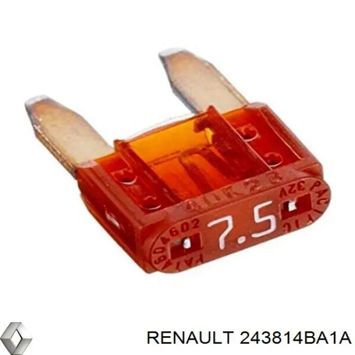 243814BA1A Renault (RVI) cubierta, caja de fusibles
