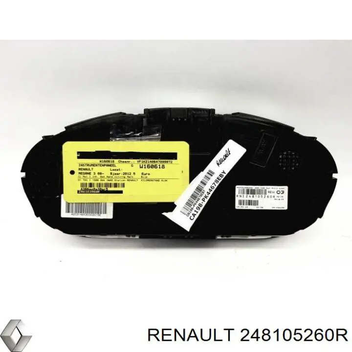 Comprar 248105260R Renault (RVI) Cuadro instrumentos