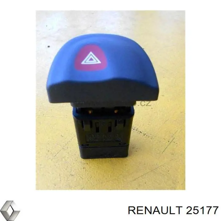 Botón de emergencia Renault (RVI) 25177 precio, desde 33,40 EUR