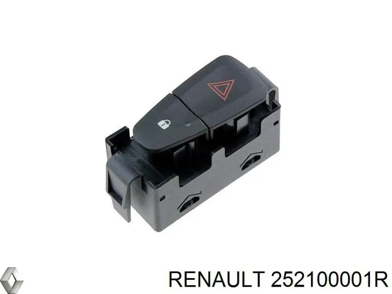 252100001R Renault (RVI) boton de alarma