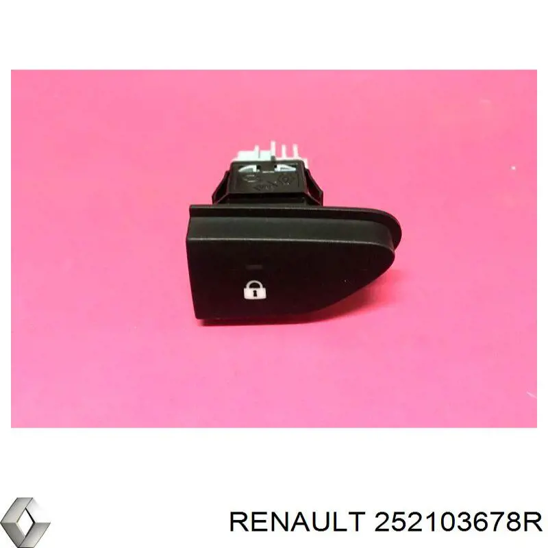 Botón de bloqueo de puertas Renault (RVI) 252103678R precio, desde 16,28 EUR