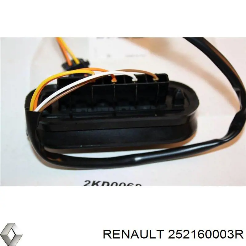 252160003R Renault (RVI) sensor, interruptor de contacto eléctrico para puerta corrediza, en carrocería