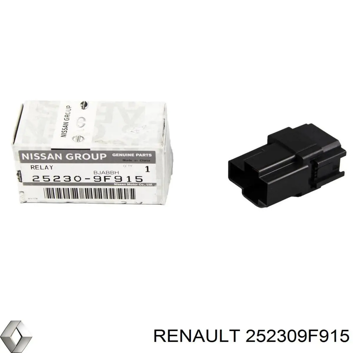 Comprar 252309F915 Renault (RVI) Rele del ventilador de habitaculo