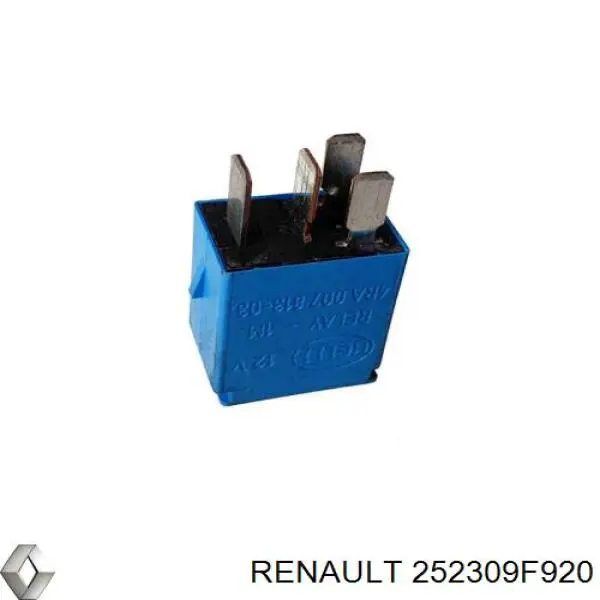 252307991D Renault (RVI) relé, faro antiniebla