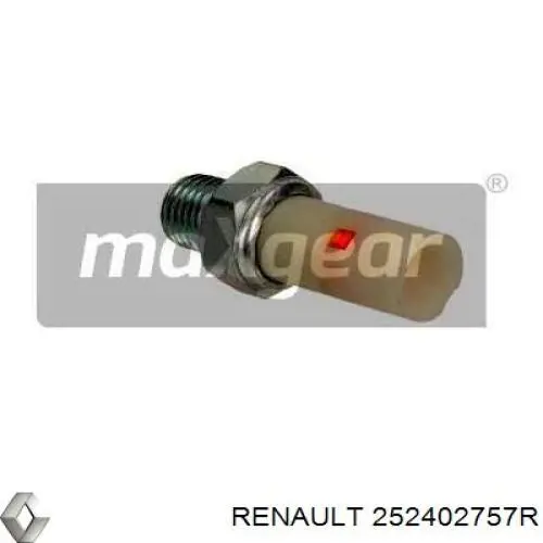 252402757R Renault (RVI) Indicador de presión del aceite