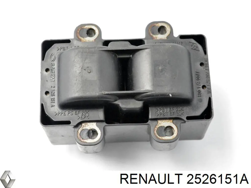 2526151A Renault (RVI) Bobina de ignición