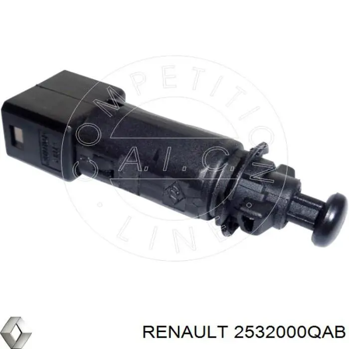 2532000QAB Renault (RVI) interruptor luz de freno