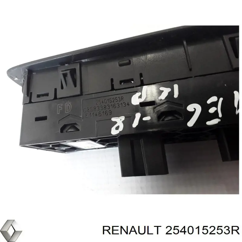 Comprar 254015253R Renault (RVI) Interruptor de elevalunas delantera izquierda