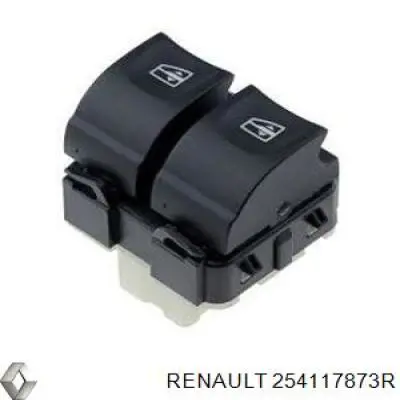 254117873R Renault (RVI) interruptor de elevalunas delantera izquierda