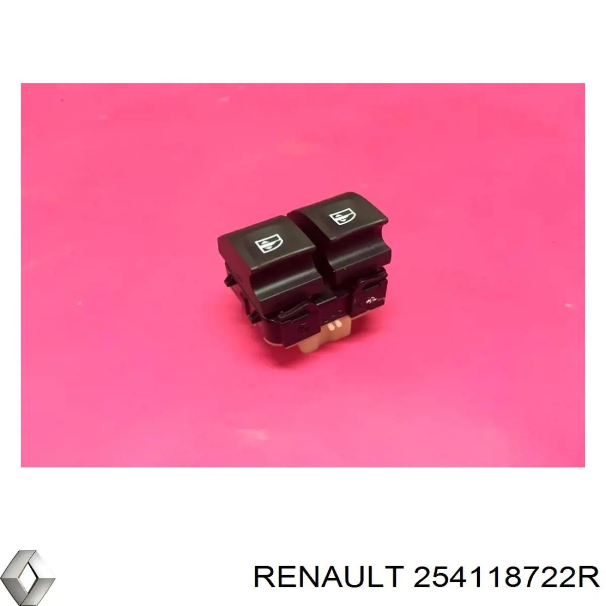 Comprar 254118722R Renault (RVI) Interruptor de elevalunas delantera izquierda