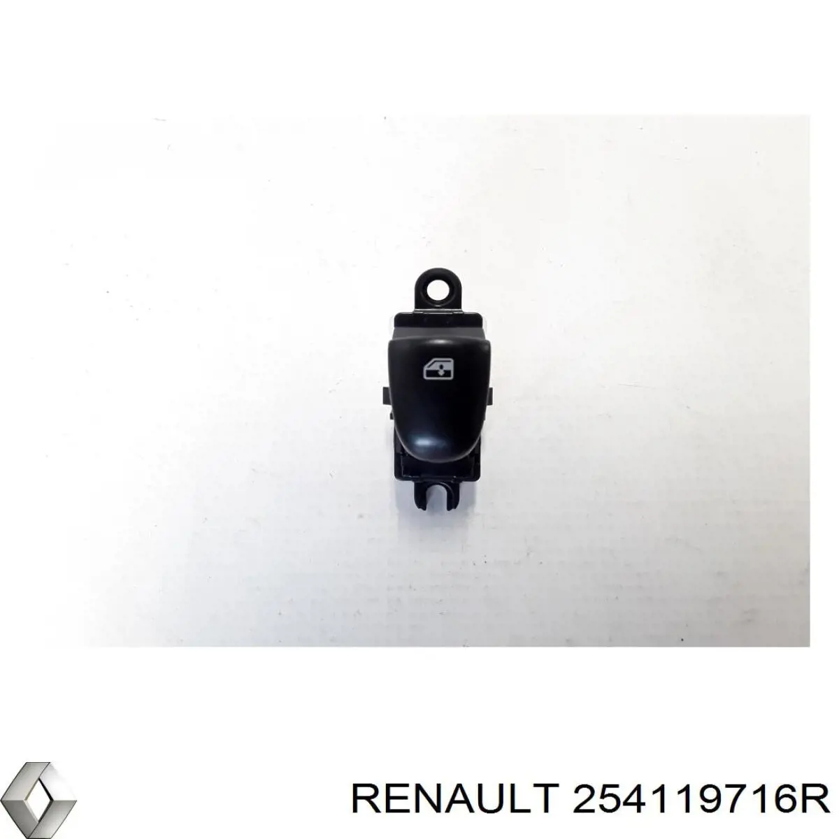 254119716R Renault (RVI) Botón de encendido del motor del elevalunas trasero