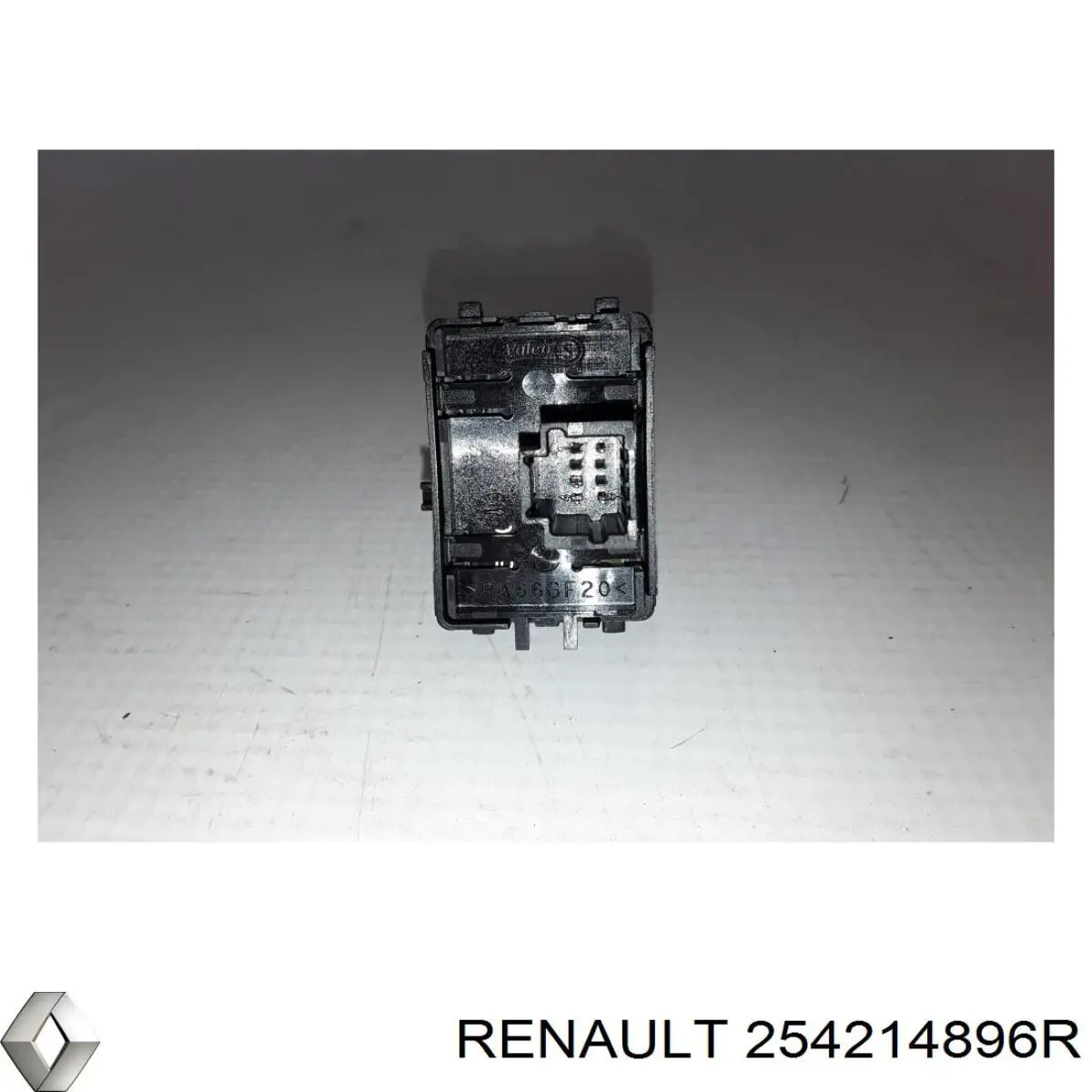 254214896R Renault (RVI) botón de encendido, motor eléctrico, elevalunas, puerta trasera derecha