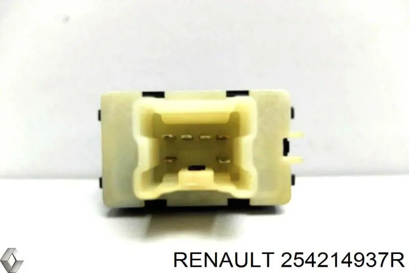 254214937R Renault (RVI) botón de encendido, motor eléctrico, elevalunas, consola central